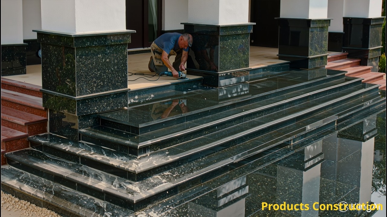 Granite Step Construction Process – Finished Products Beyond Imagination Of Skilled Craftsman