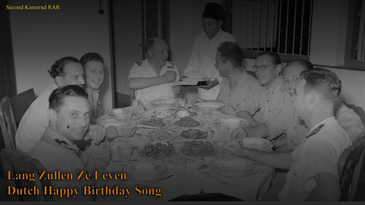 Lang Zullen Ze Leven - Dutch Happy Birthday Song - With Lyrics