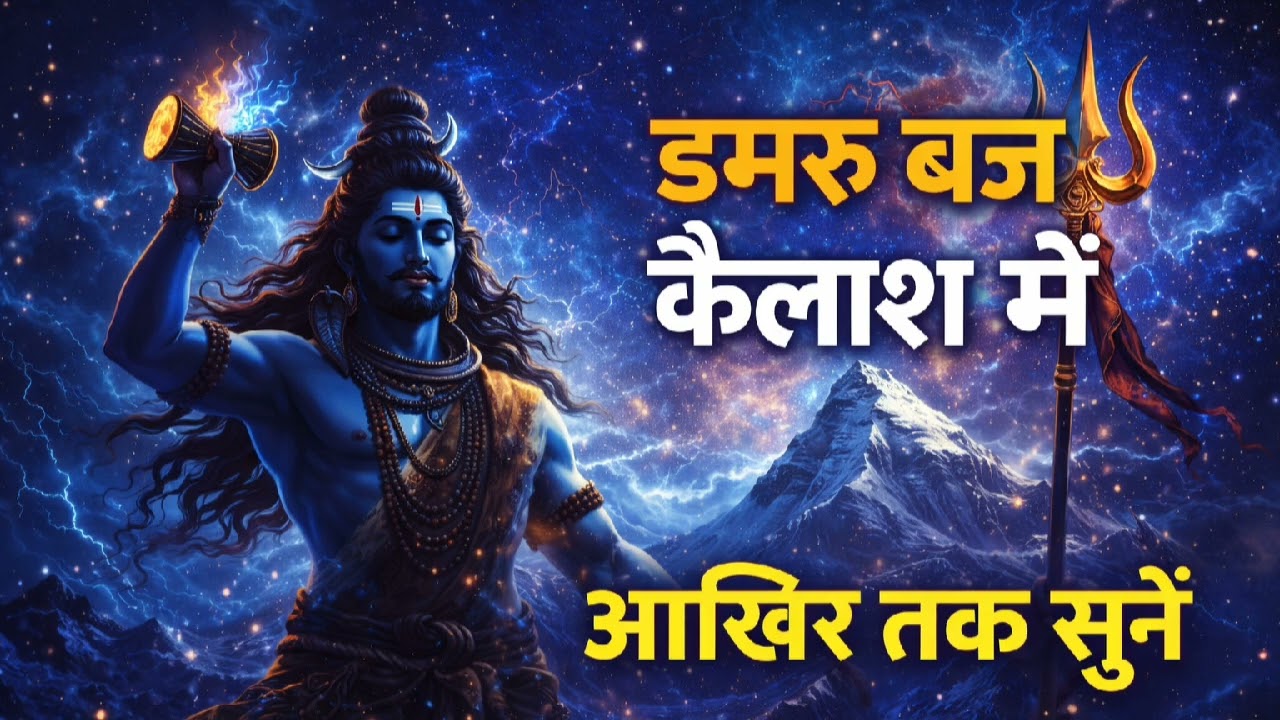 Damru Baje Kailash Mein | Powerful Shiv Bhajan | Har Har Mahadev Song