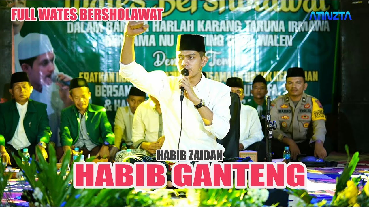 Gantengnya HABIB ZAIDAN - FULL SHOLAWAT - Alamate Anak sholeh X Hadroh Sekar Langit
