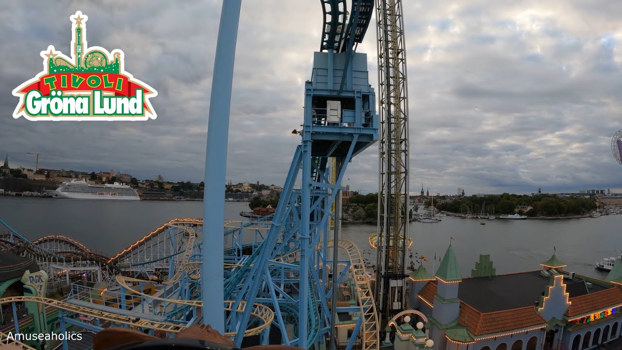 Vilda Musen 4K On-Ride Front Seat Pov | Gröna Lund Sweden | Amuseaholics
