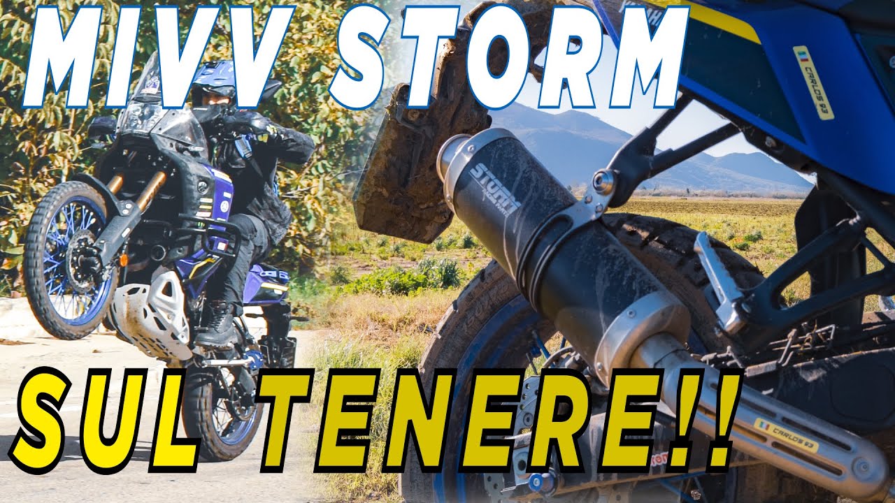 Tenere 700 Sound+ Storm Mivv. Test Good Audio