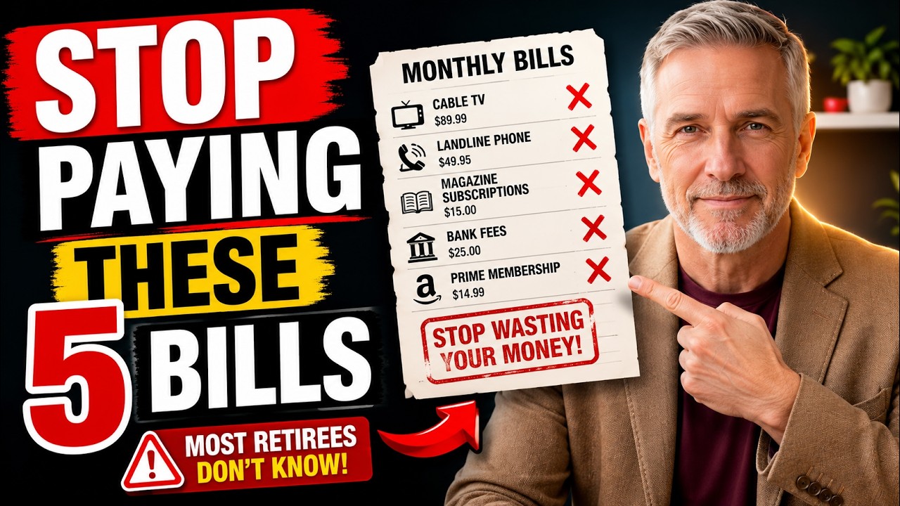 Seniors, STOP Paying These 5 Bills: You Might Be Legally Exempt