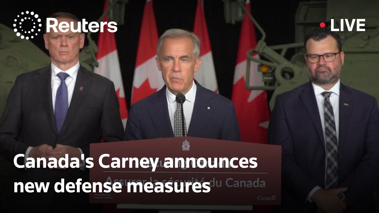 LIVE: Canada's Carney announces new defense measures