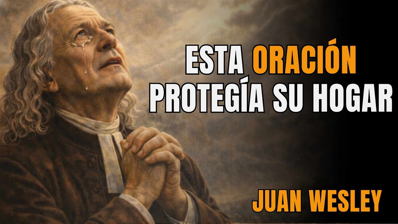 Así Juan Wesley rezaba los Salmos 91 y 23 para proteger su hogar.