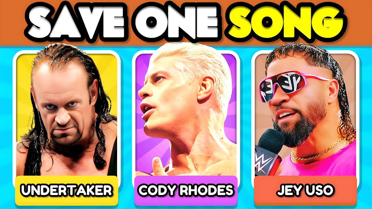 Save ONE Old vs Middle vs New Era WWE Theme Song Edition!🤯🎼 John Cena, Cody Rhodes, Jey Uso