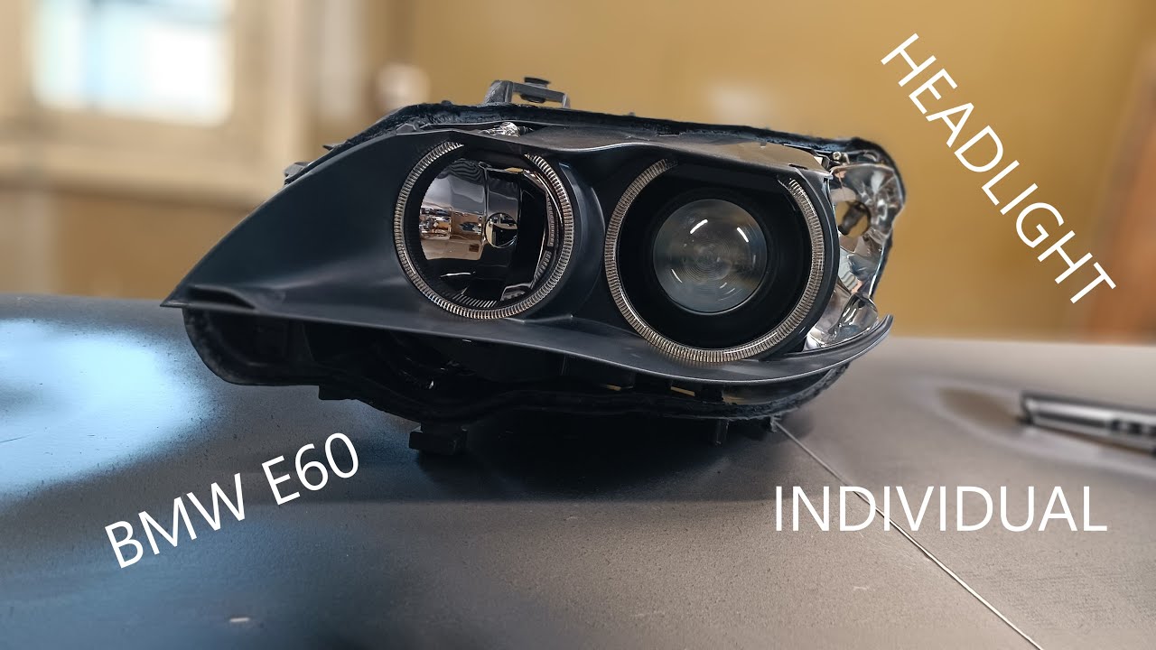 INDIVIDUAL Bmw e60 headlights