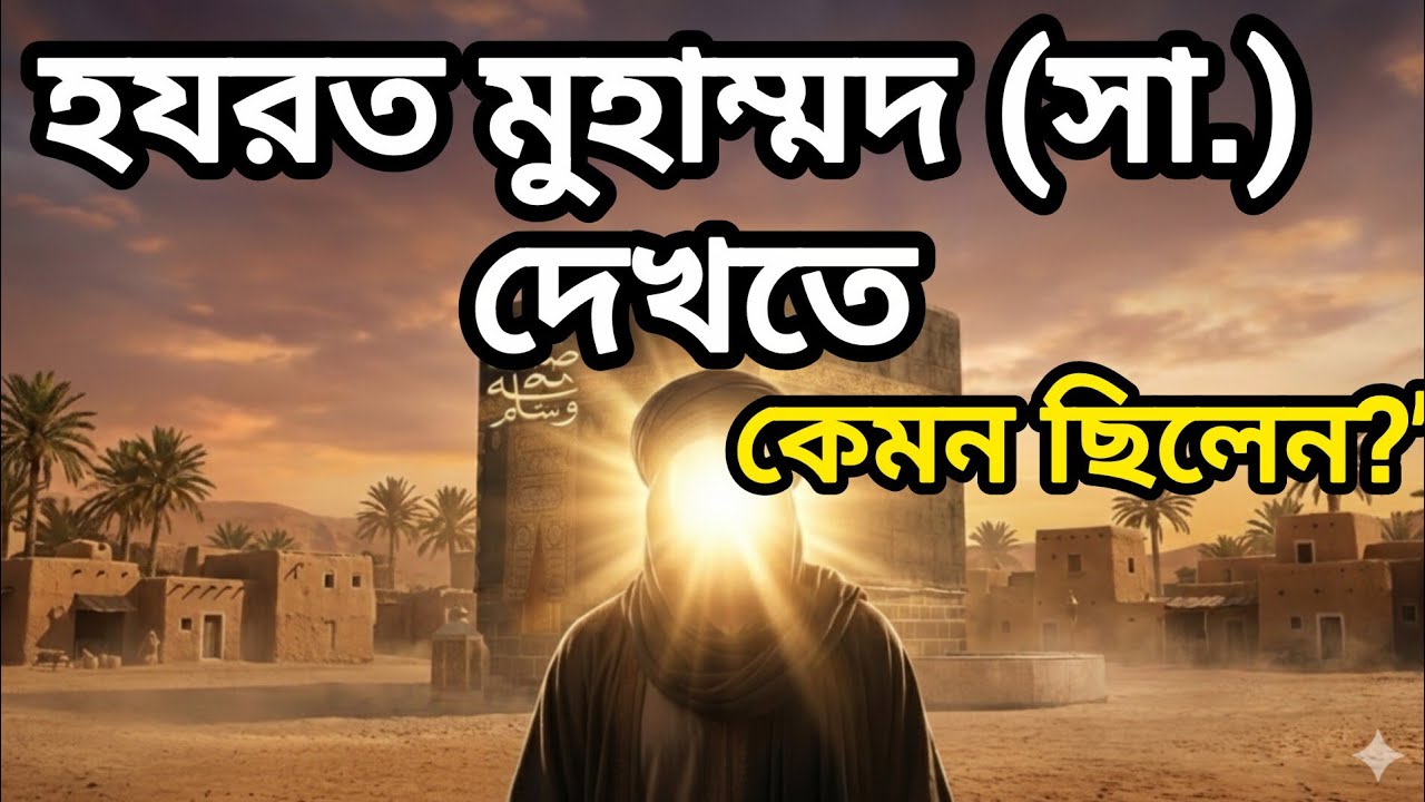 হযরত মুহাম্মদ (সাল্লাল্লাহু আলাইহি ওয়া সাল্লাম)-এর পূর্ণাঙ্গ চিত্র |  চরিত্র ও আধ্যাত্মিক মর্যাদা!