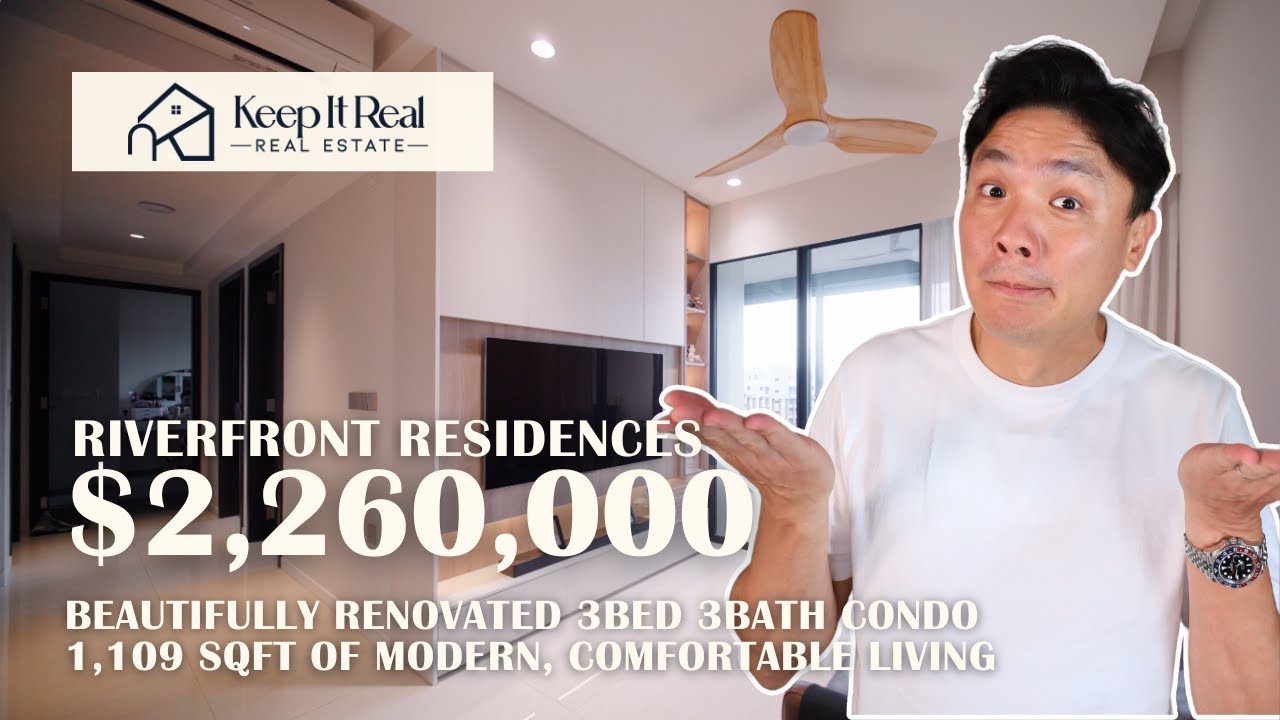 Квартира с 3 спальнями и 3 ванными комнатами в жилом комплексе Riverfront Residences | 2 260 000 ...