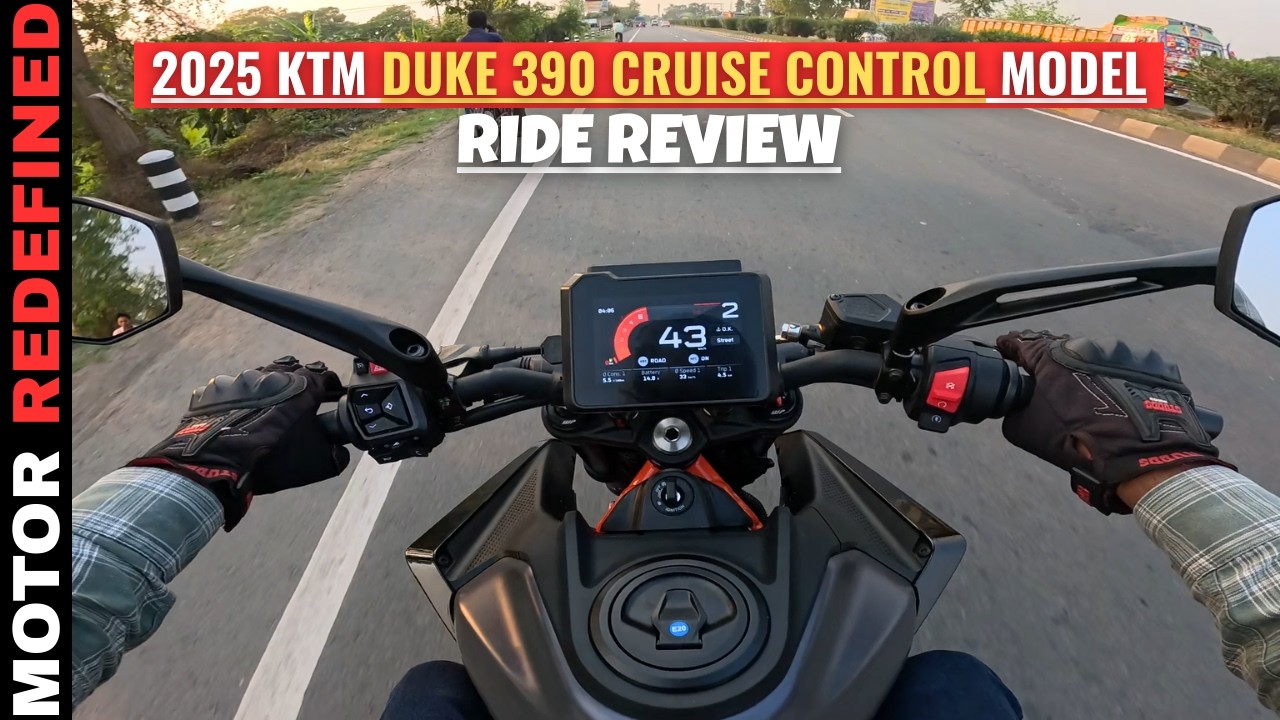 Finally 2025 KTM Duke 390 Ebony Black Color Ride Review | Best 400-450CC Bike??