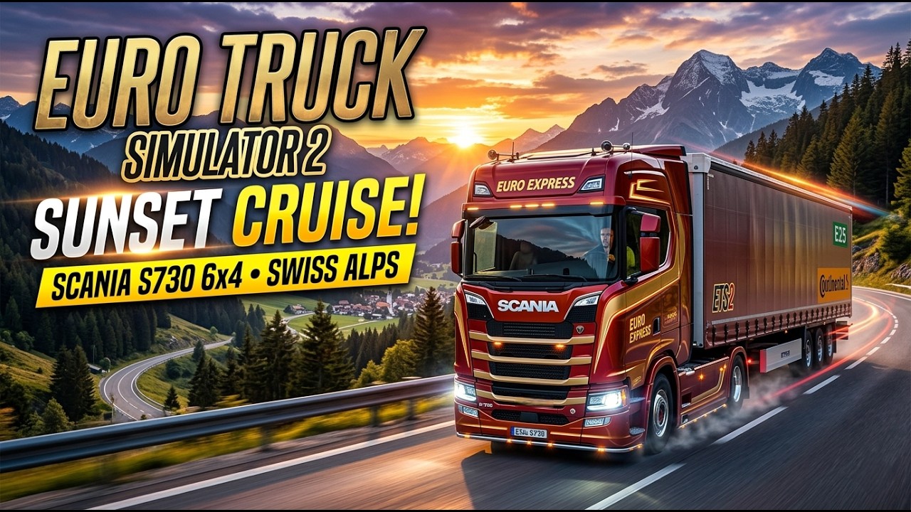 ETS2 Hindi Gameplay 🚛 Long Drive Experience | Realistic Truck Driving
