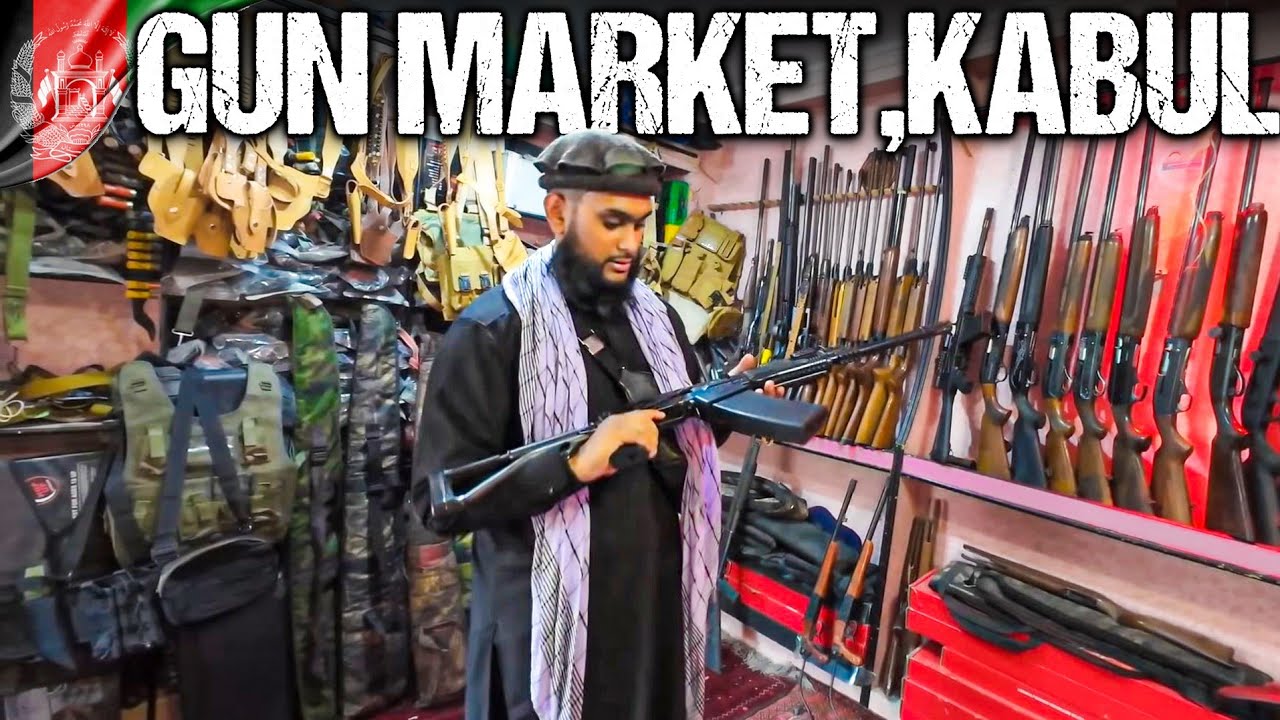 Kabul's Gun Market! (Dangerous) 🇦🇫