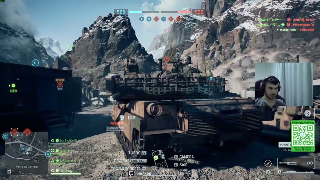 Partida de Tanque BF6