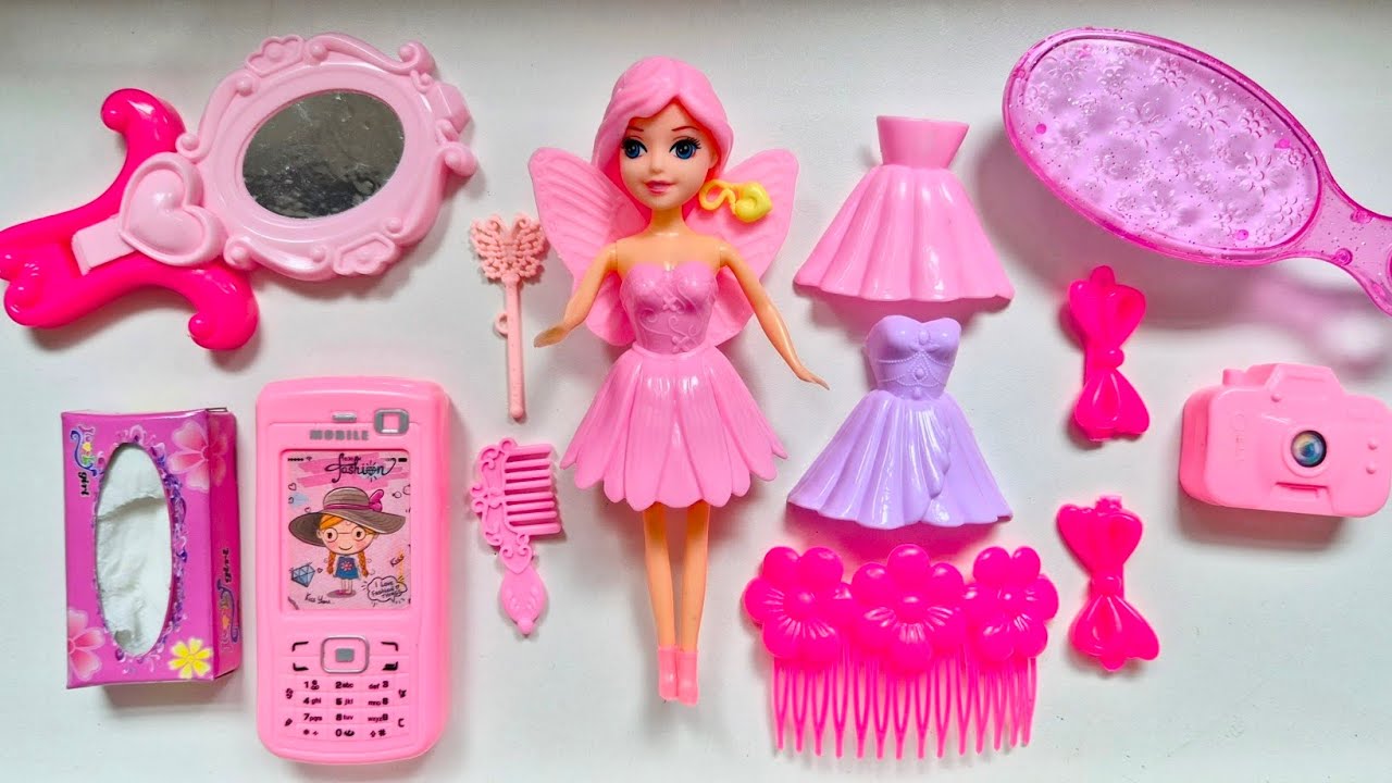 ASMR | Most Satisfying w/ Unboxing Beautiful Matell Doll Sets | Little Princess Doll Toys, Disney 