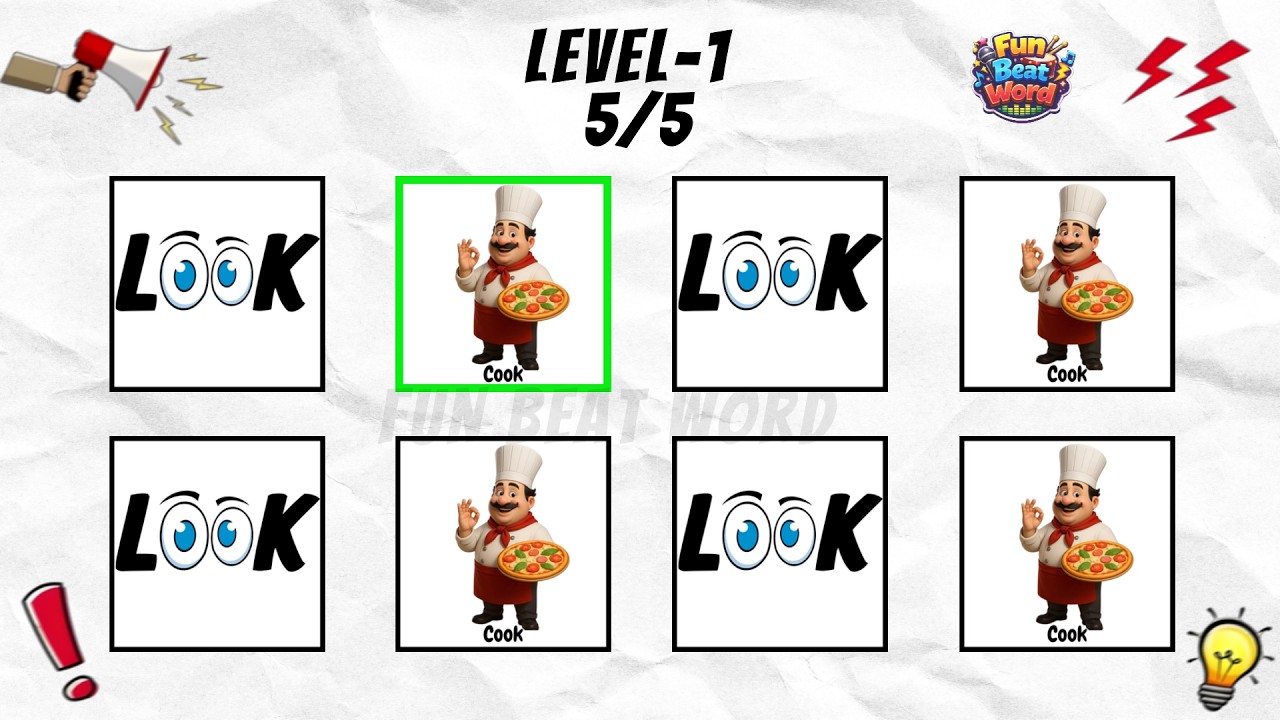 Say The Word On Beat Challenge | PART 123 | Level 1-5 Easy to Insane