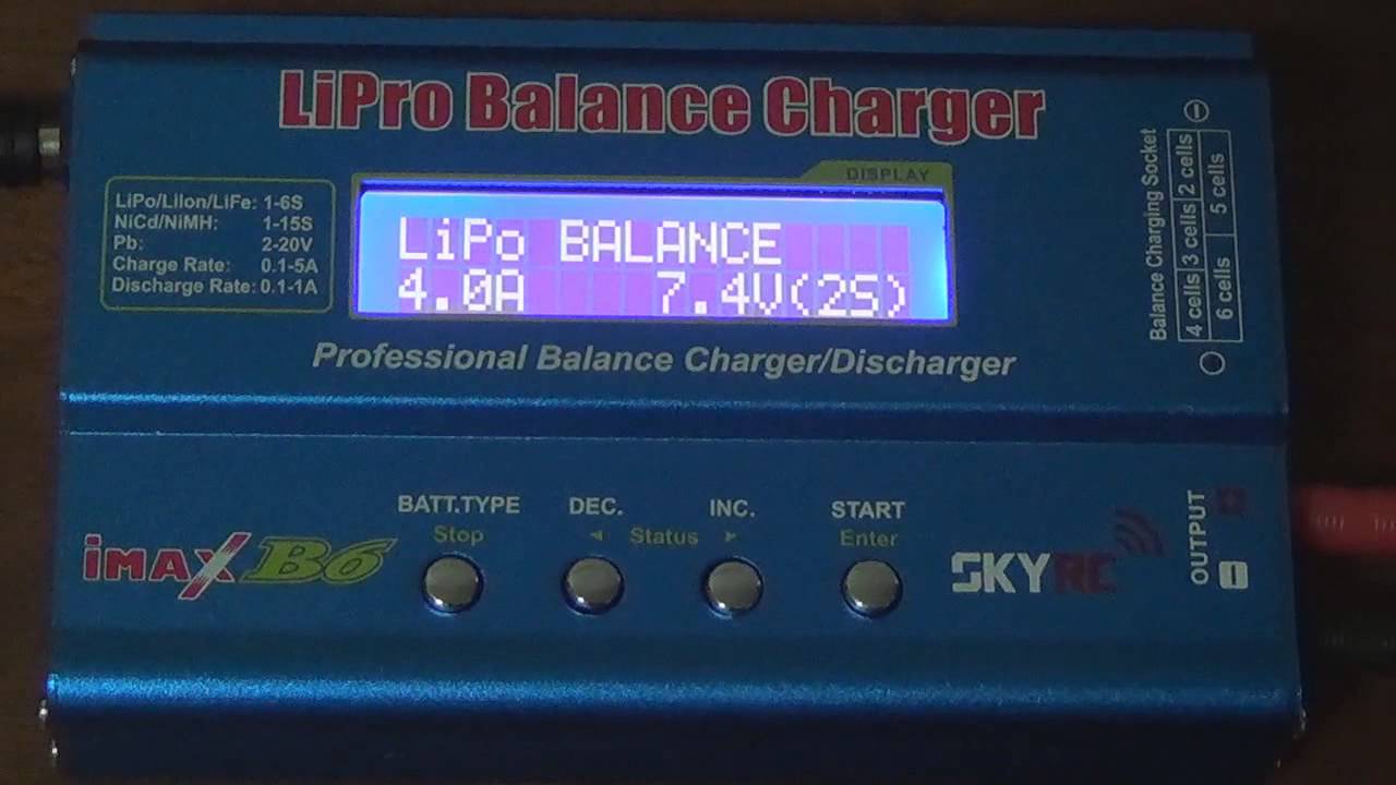 Como carregar bateria LIPO e usar um carregador inteligente - How to use a Smart Charger