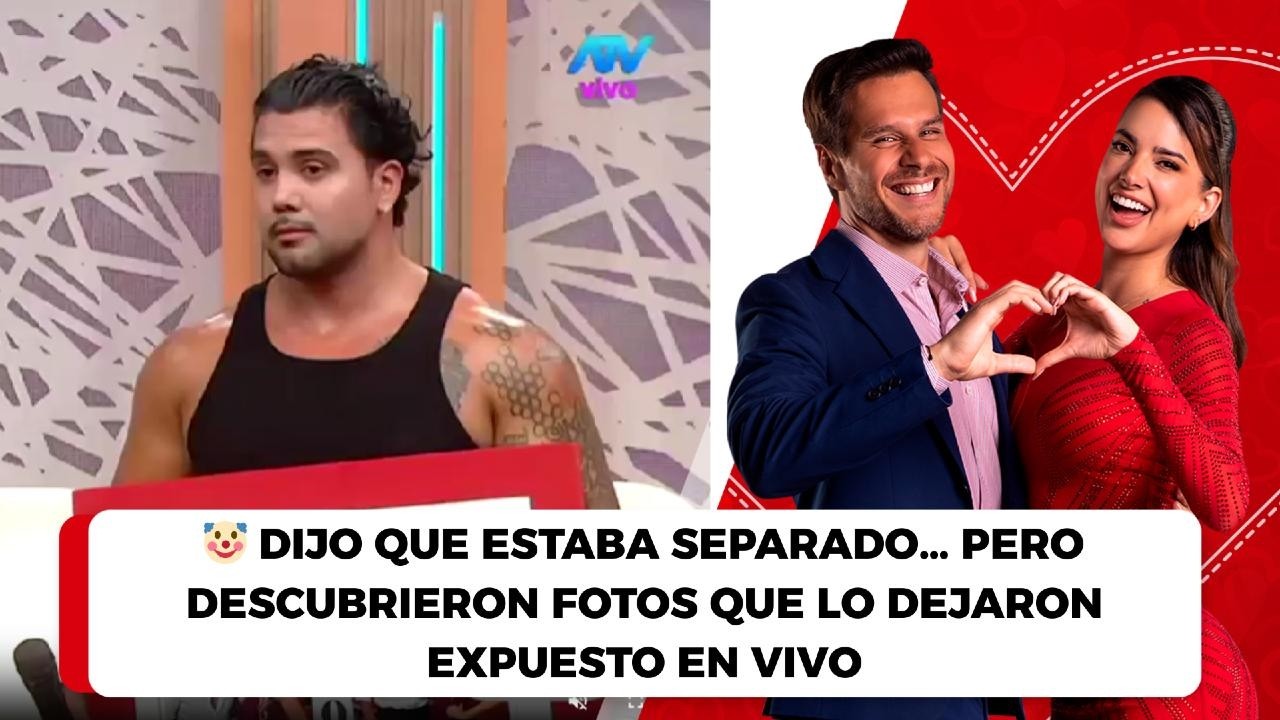 🤡 Dijo que estaba separado… pero descubrieron fotos que lo dejaron EXPUESTO EN VIVO