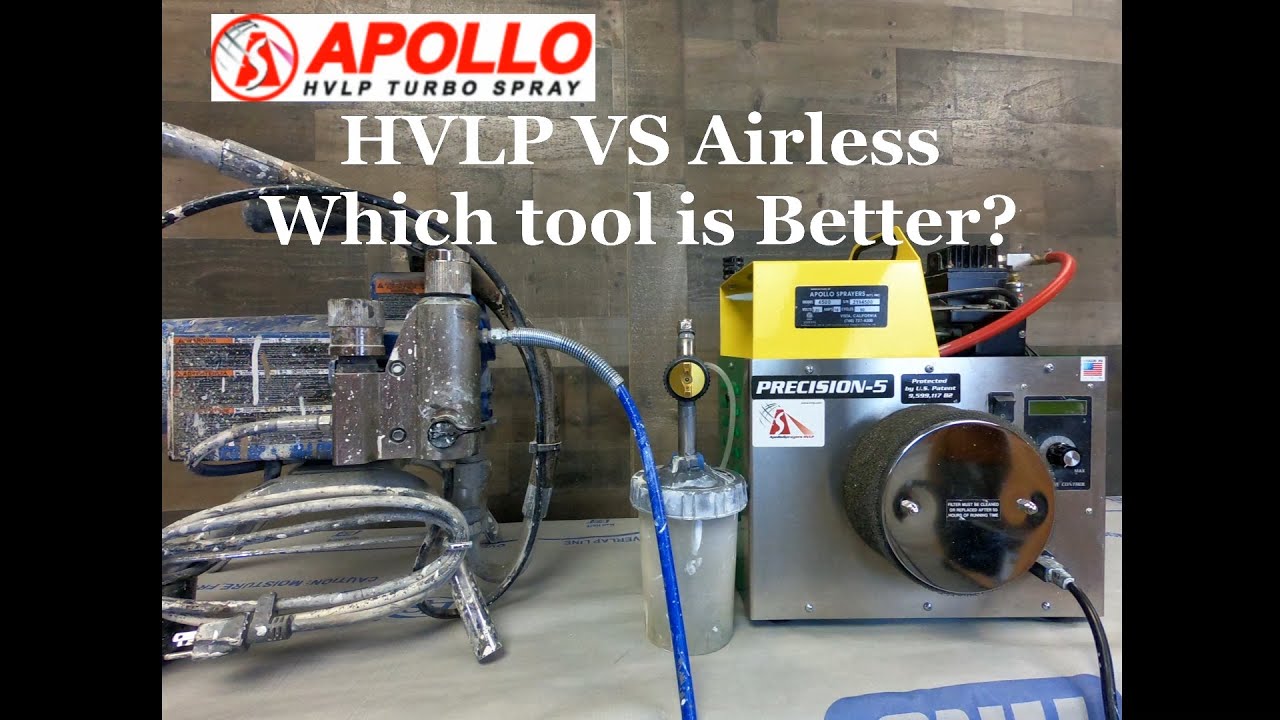 How To Pick The Right Paint Sprayer For Your Project - HVLP vs. Airless
