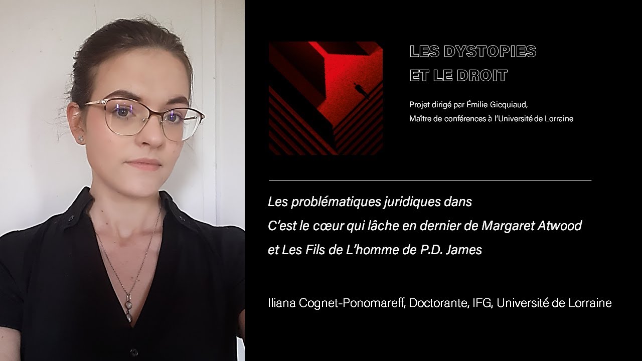 Le droit pénal dans les dystopies par Iliana Cognet Ponomareff