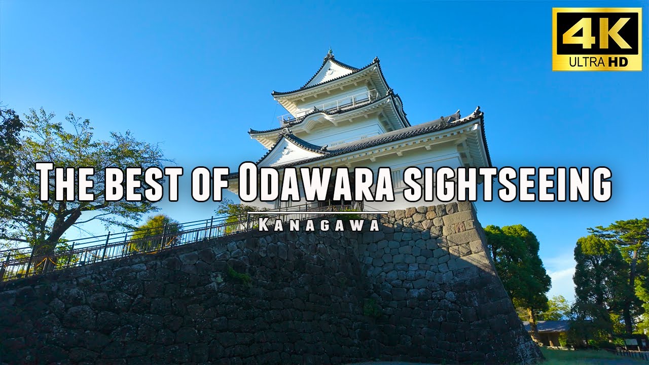 Japan fascinating walk in Odawara, Kanagawa &bull; 4K UHD