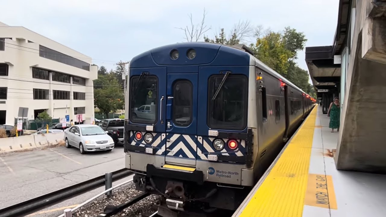 MTA Metro-North Railroad Harlem Line M7A Local Train Ride from Grand Central to North White Plains