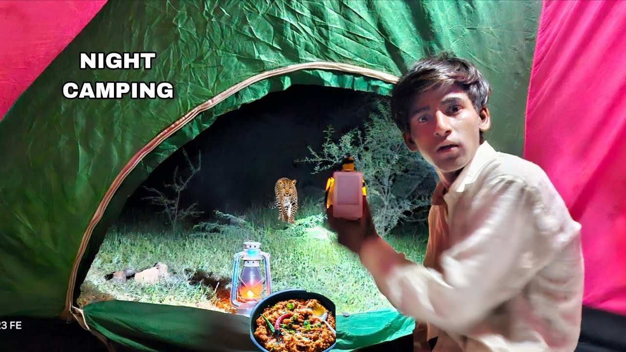 Solo Overnight camping in deep forest | camping in India | Village camping | camping videos 