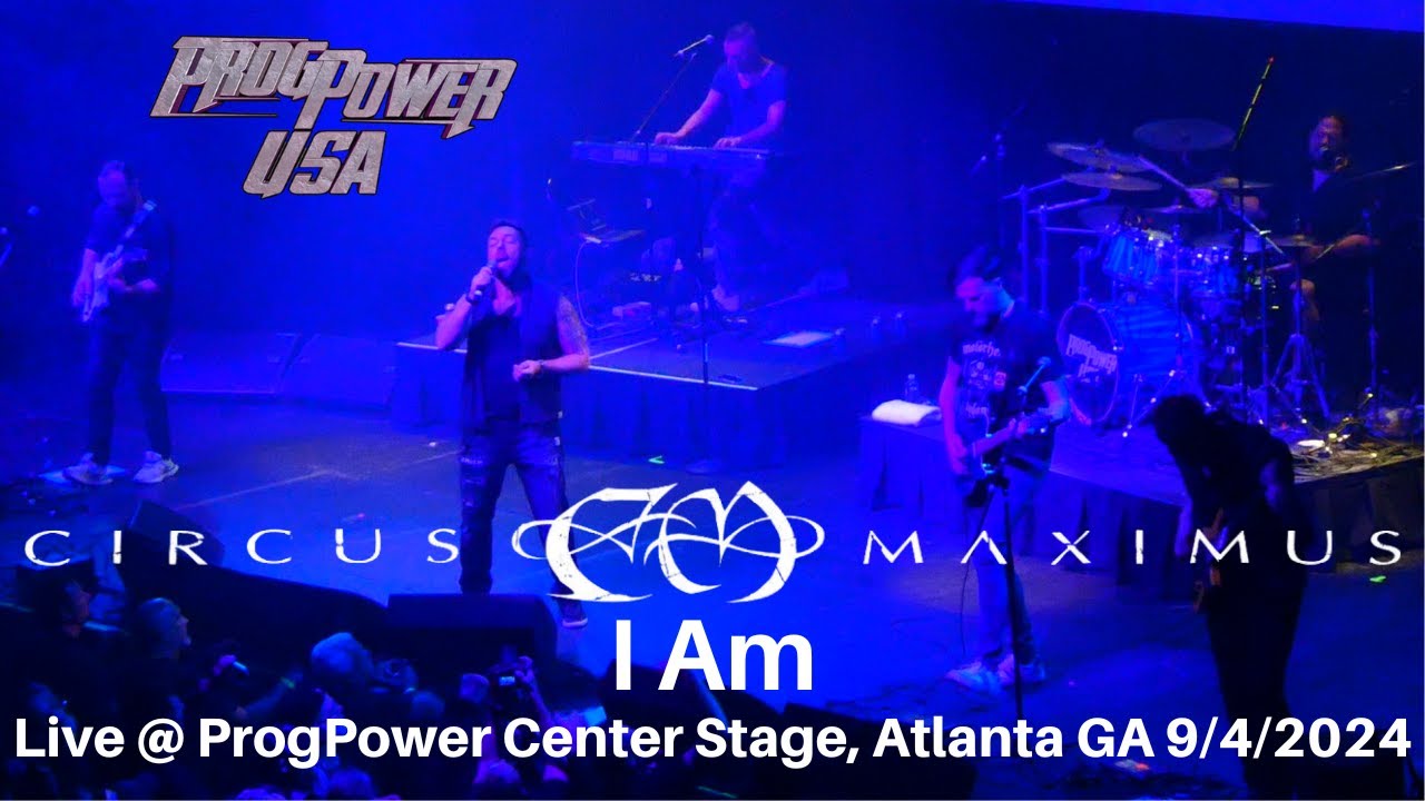 Circus Maximus - I Am (with Jørn Viggo, Pagans Mind) LIVE @ ProgPower 9/4/2024