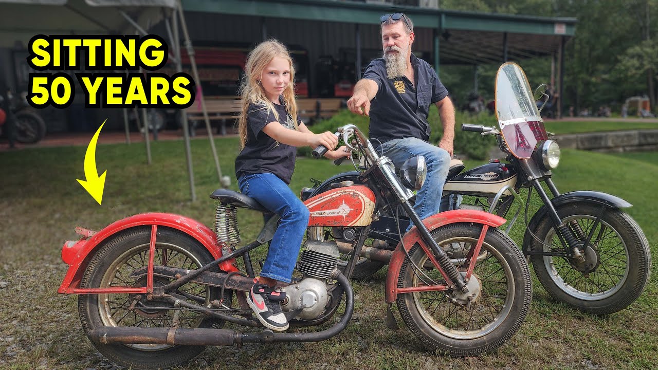 Can I Teach My Daughter to Fix and Ride a BARN FIND Harley Motorcycle