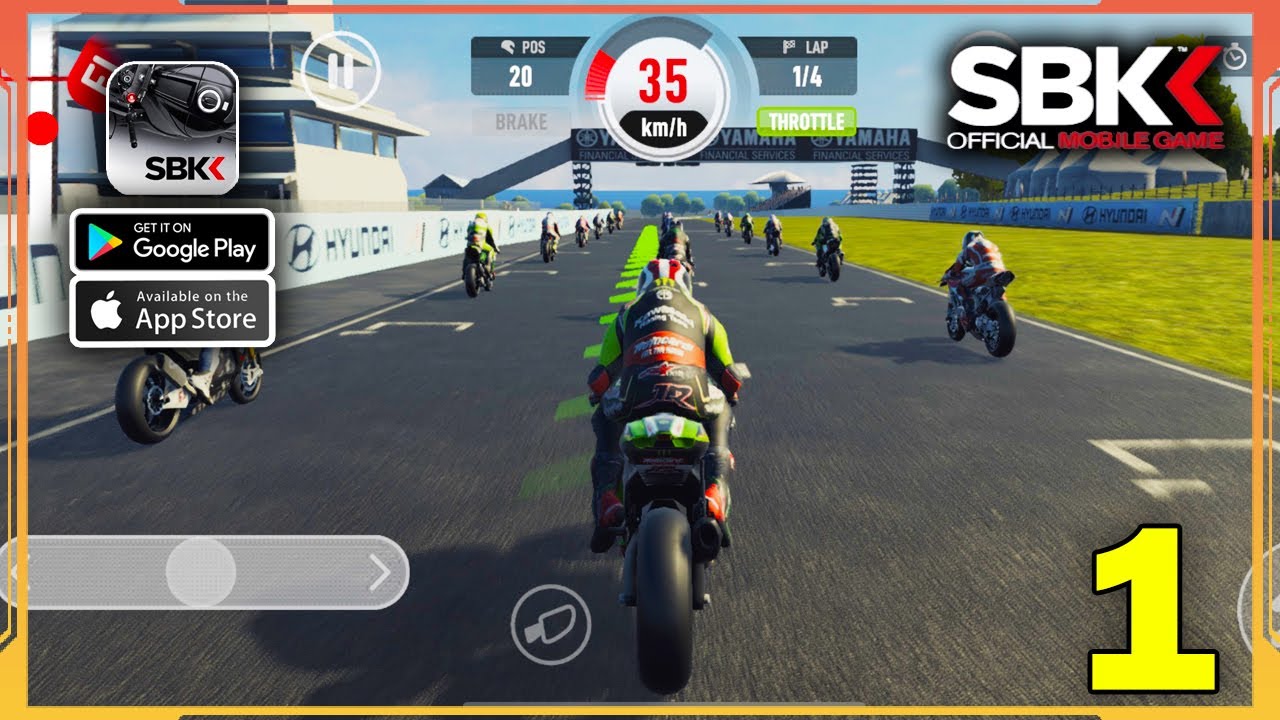 SBK Official Mobile Game Gameplay (Android, iOS)