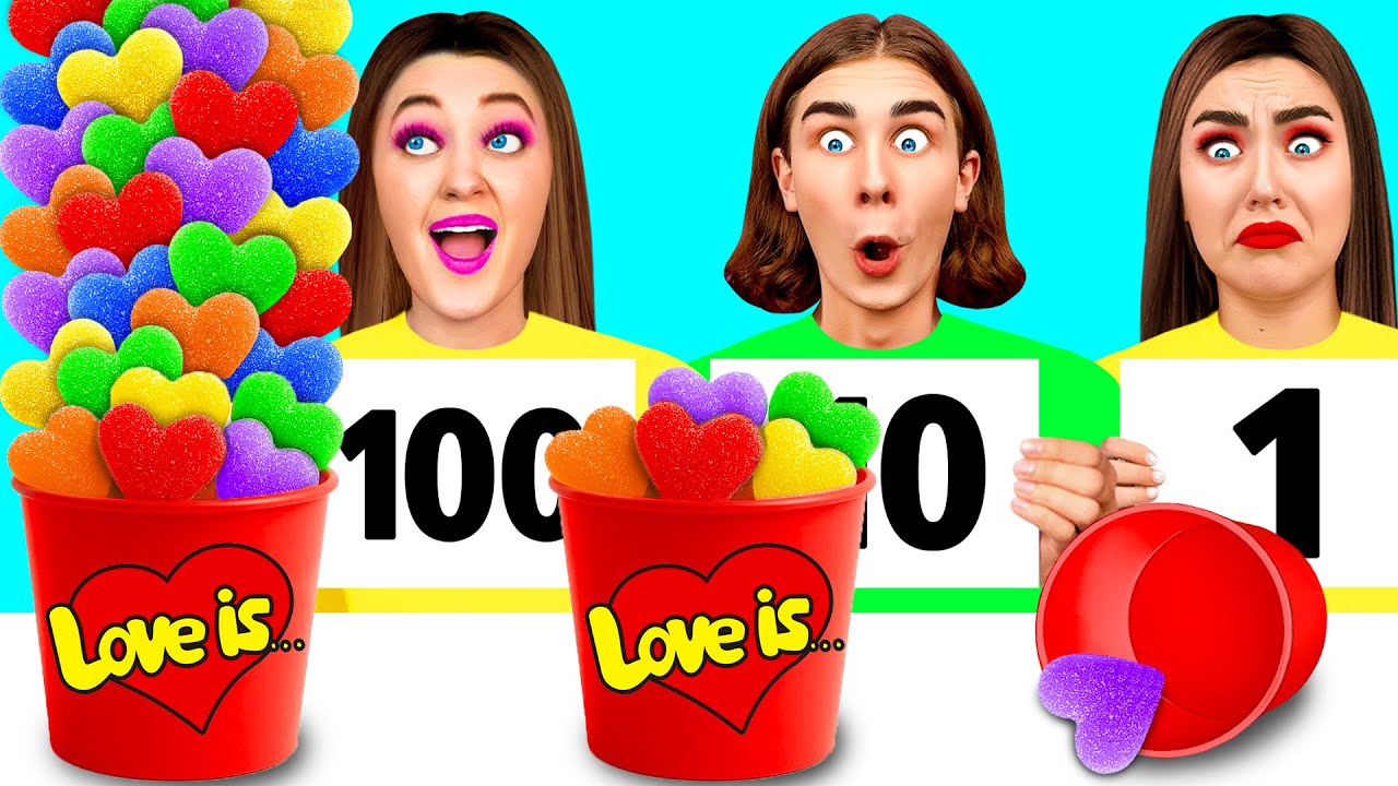 تحدي 100 طبقة من الطعام | وصفات طهي رائعة CRAFTooNS Challenge