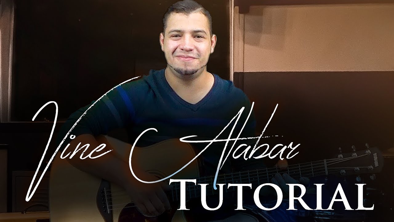 🎶 VINE ALABAR A DIOS - Guitarra Tutorial 🎶