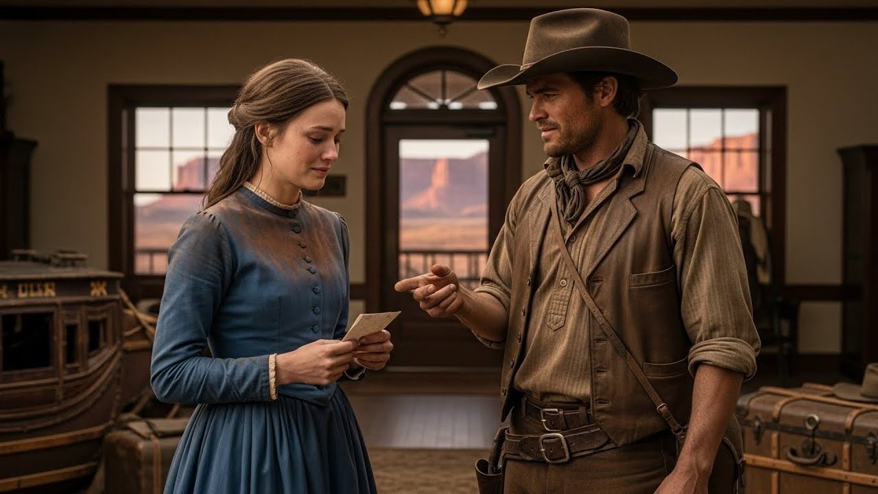 She Arrived As A Bride But The Groom Had Died, A Cowboy Said 