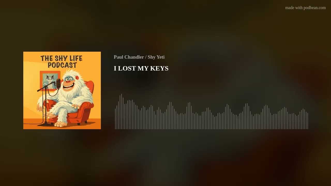 I LOST MY KEYS (RADIO EDIT)