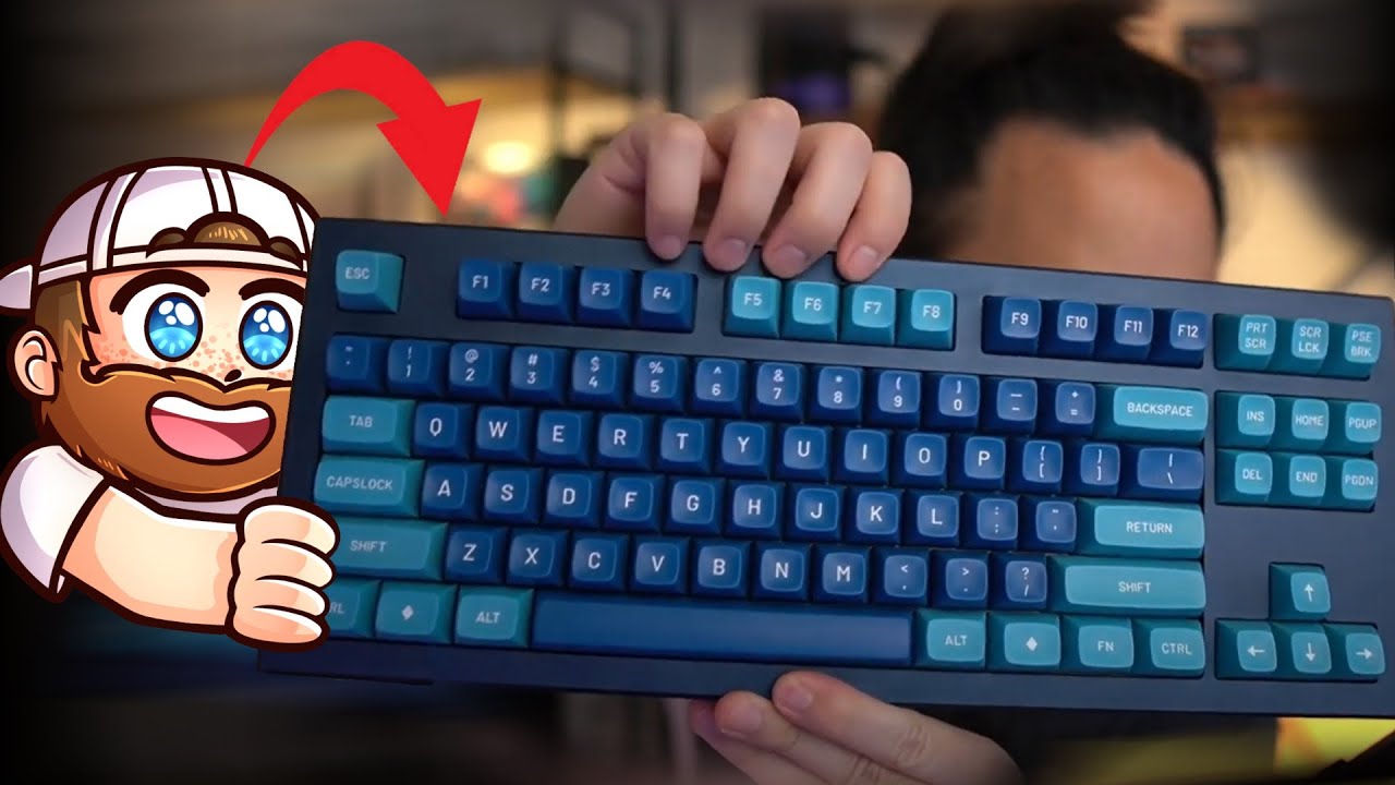 Building KandyREWs first LUXURY TOPRE keyboard!