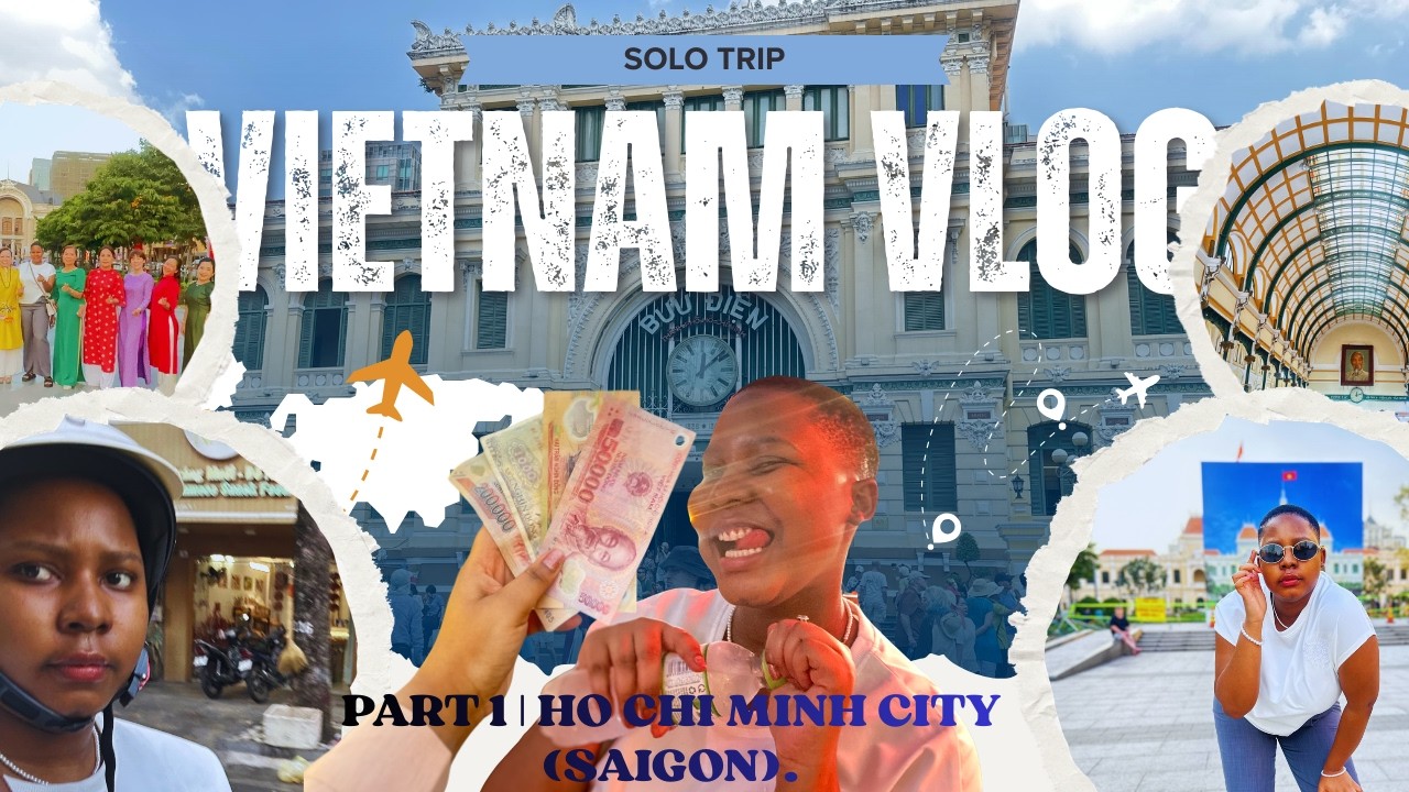 Vietnam 🇻🇳 | Ho Chi Minh City (Saigon) Solo Trip | Part 1 | Sleeper Train Adventure | Travel Vlog