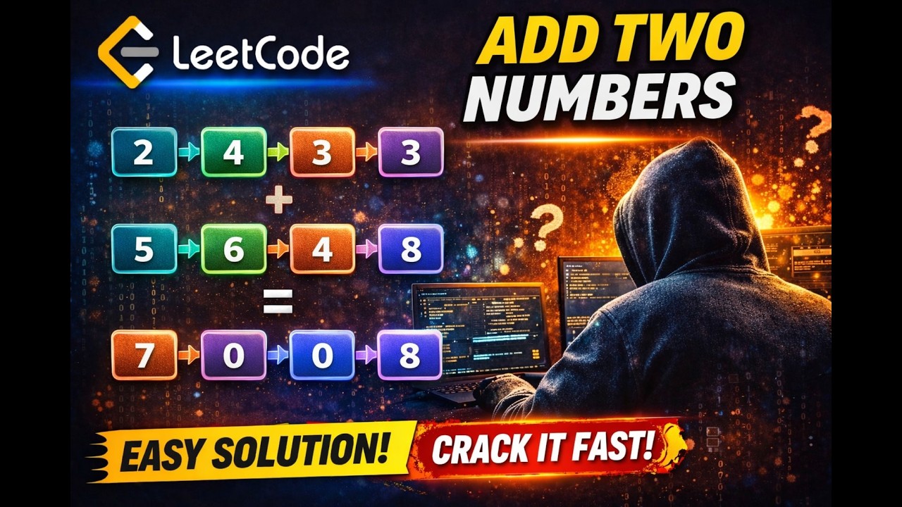 Add Two Numbers | DSA | Leetcode 2 | CodeWithPrakhar
