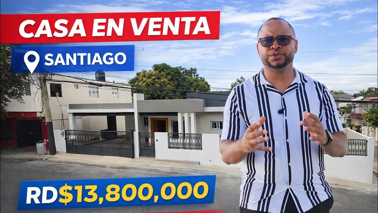 🏠 CASA NUEVA DE UN NIVEL EN SANTIAGO | PRECIO IMPERDIBLE