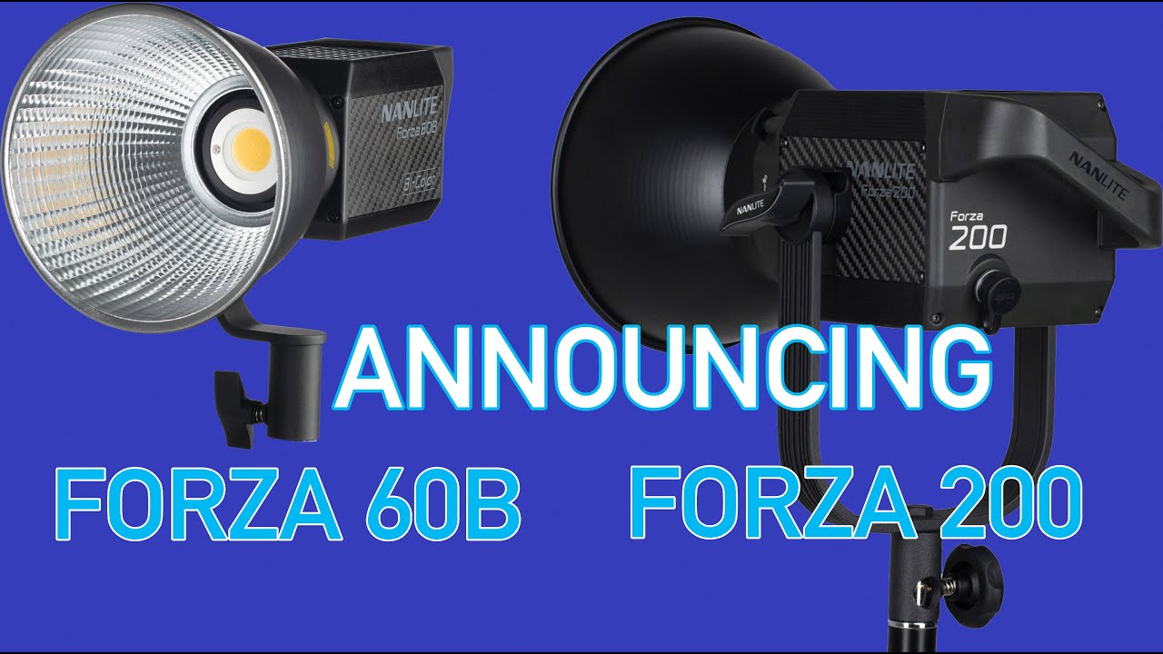 Nanlite Announces the NEW Forza 60B and Forza 200