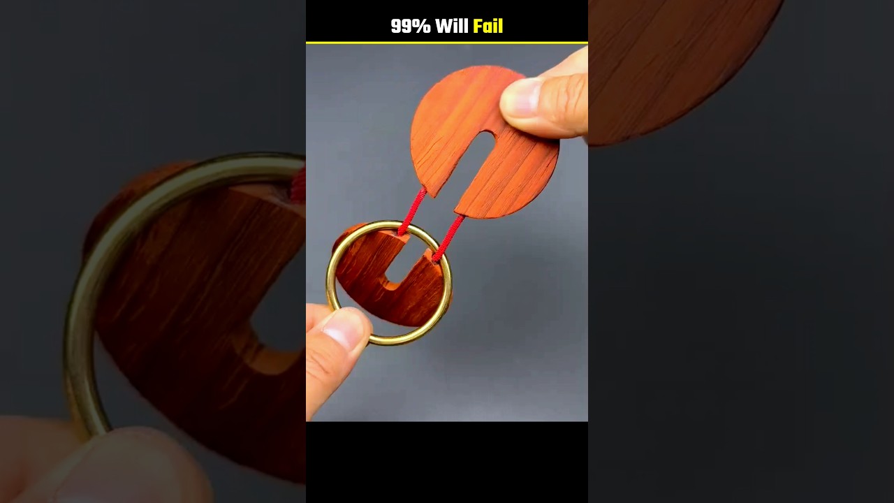 This Ring Puzzle Looks Impossible — Until You Try This Smart Trick 