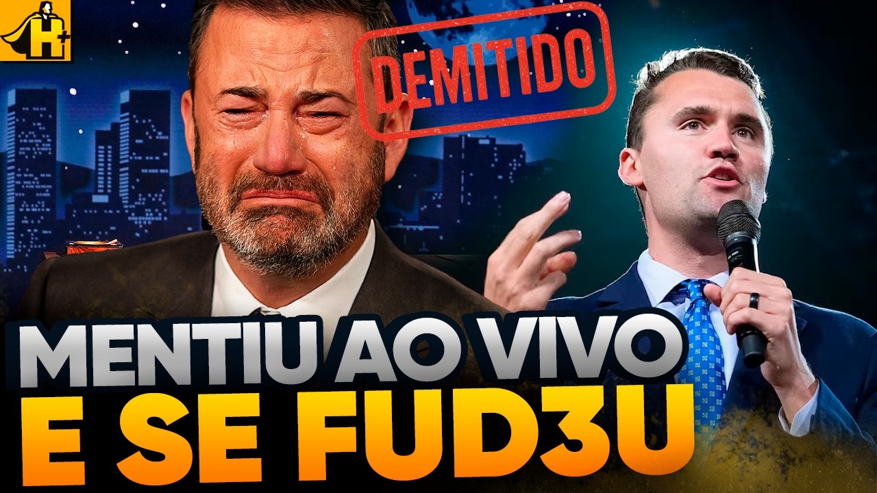 JIMMY KIMMEL DEMITIDO DA DISNEY APÓS MENTIRAS DO ASS4SS1N4TO DE CHARLIE KIRK
