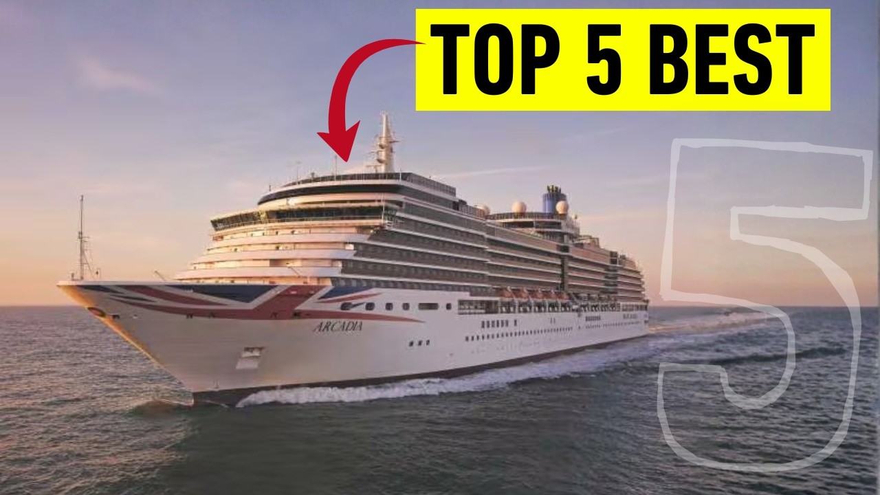 5 ЛУЧШИХ вещей о P&O Arcadia. WOW-эффект круизного лайнера Arcadia!