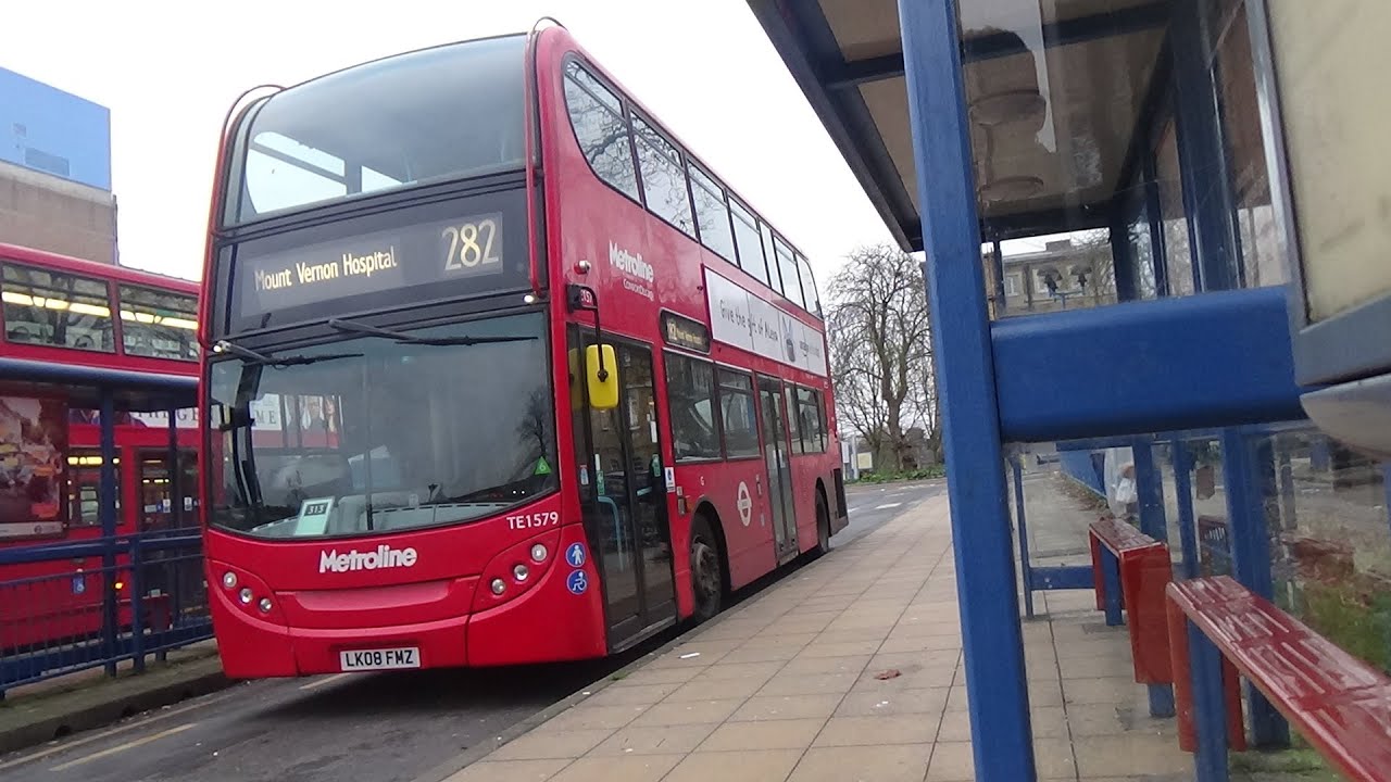*Full Route Visual* Route 282 | Ealing Hospital- Mount Vernon Hospital | LK08 FMZ (TE1579)