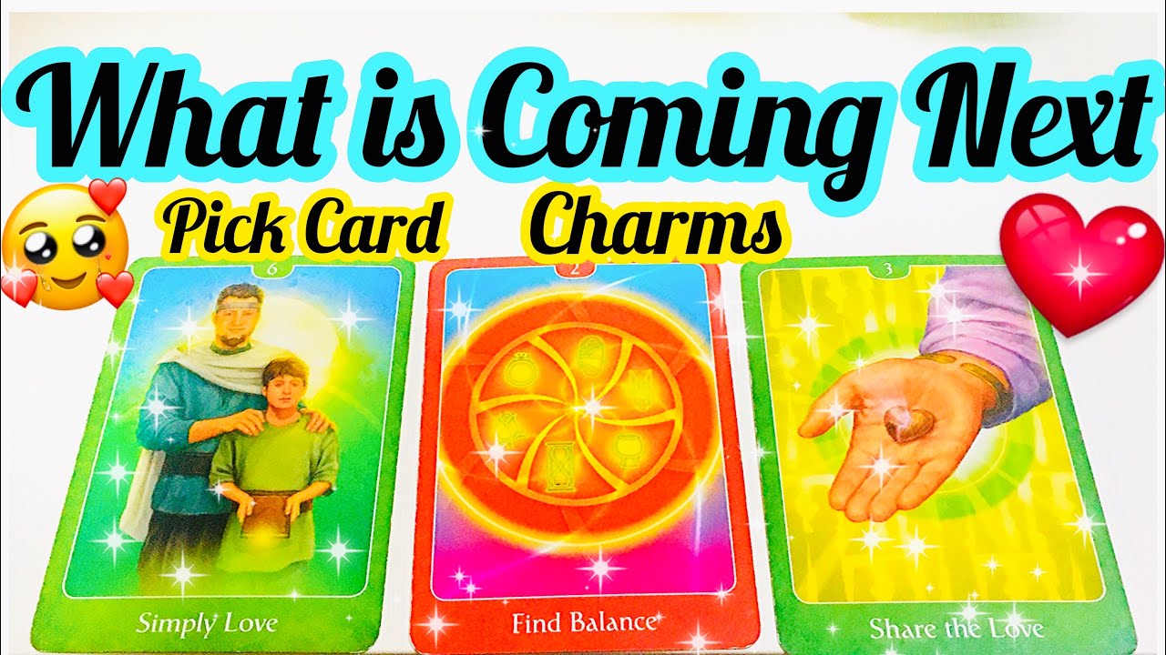 PICK A CARD- CHARMS-WHAT IS COMING NEXT- LOVE WORK- APKE LIYE NEXT KYA HOGA- WEEK TAROT -MWT