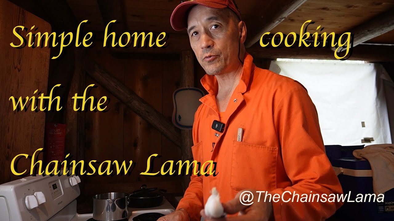Simple home cooking with @TheChainsawLama - spaghetti con funghi e pomodoro