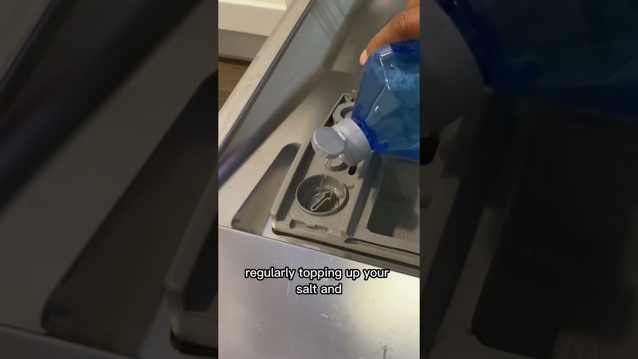 Top up your dishwasher!