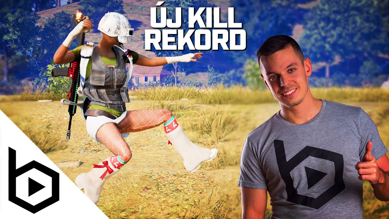 ÚJ KILL REKORD 🔥 23 BOMBA 🔥 PUBG