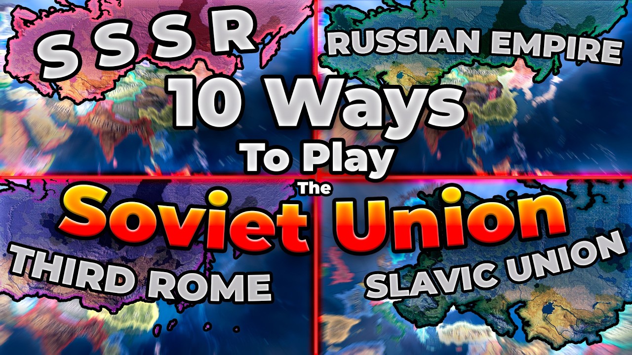 Every Way To Play The Soviet Union In Hearts of Iron 4