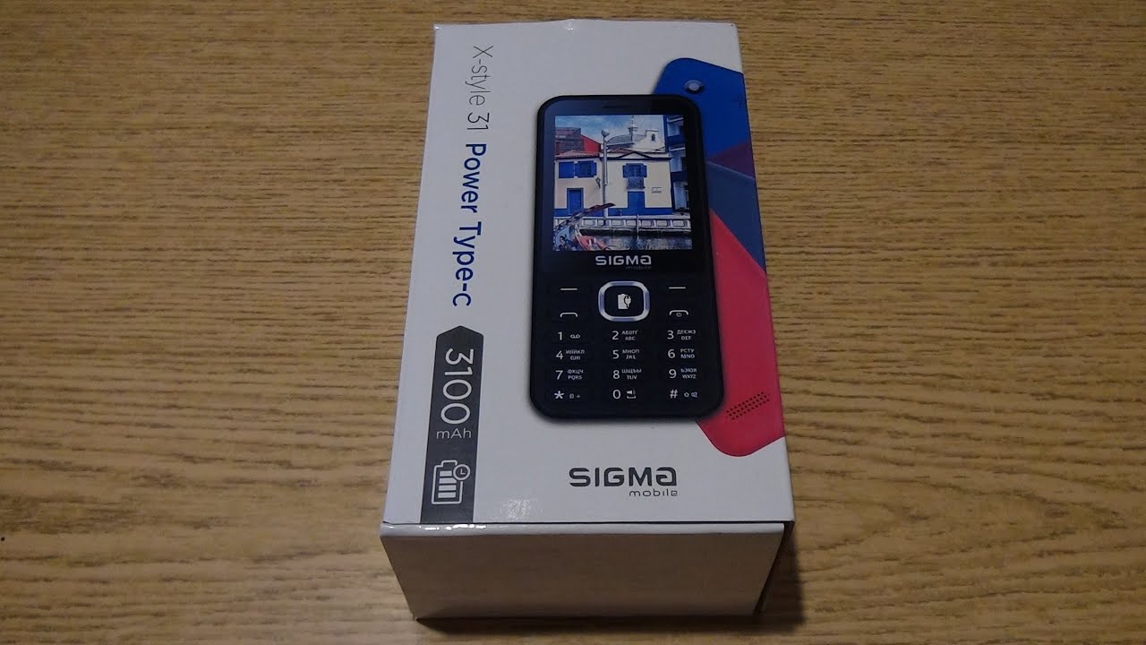 SIGMA™ MOBILE X-STYLE 31 POWER TYPE-C - РОЗПАКОВКА / Nitro Electronics