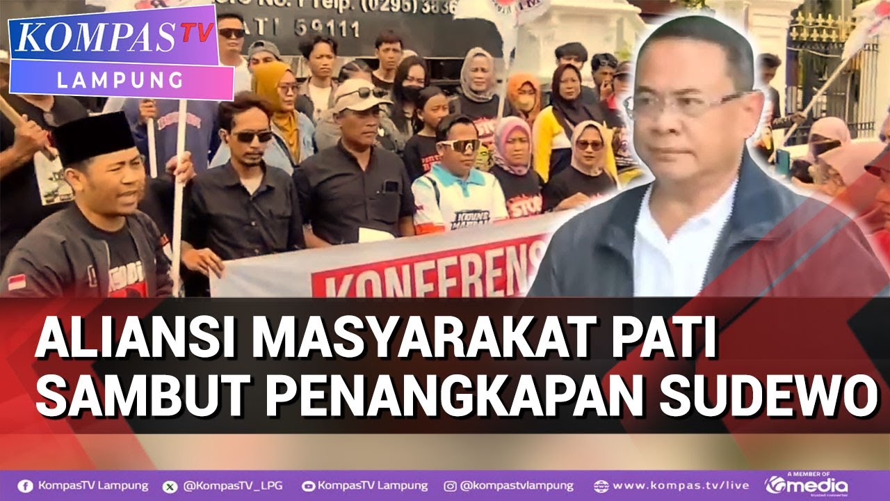 Riuh! Aliansi Masyarakat Pati Sambut Penangkapan Sudewo