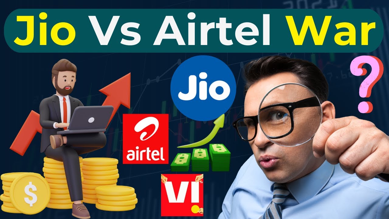 Jio Vs Airtel High Profit War in India | Techno Neil #trending